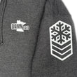 Load image into Gallery viewer, Winter Veteran Dark Grey Zip Hoodie