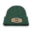Load image into Gallery viewer, Damn Cold Green Cuffed Beanie