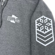 Load image into Gallery viewer, Winter Veteran Light Grey Zip Hoodie