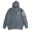 Load image into Gallery viewer, Winter Veteran Light Grey Zip Hoodie