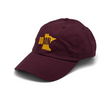Load image into Gallery viewer, DAMN Maroon/Gold Dad Cap