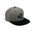 Load image into Gallery viewer, DAMN Grey/Black Flat Brim Style Hat