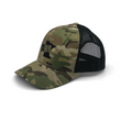 Load image into Gallery viewer, DAMN Black/Camo Snapback Trucker Style Hat