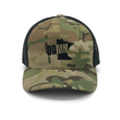 Load image into Gallery viewer, DAMN Black/Camo Snapback Trucker Style Hat
