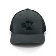 Load image into Gallery viewer, DAMN Black/Grey Snapback Trucker Style Hat