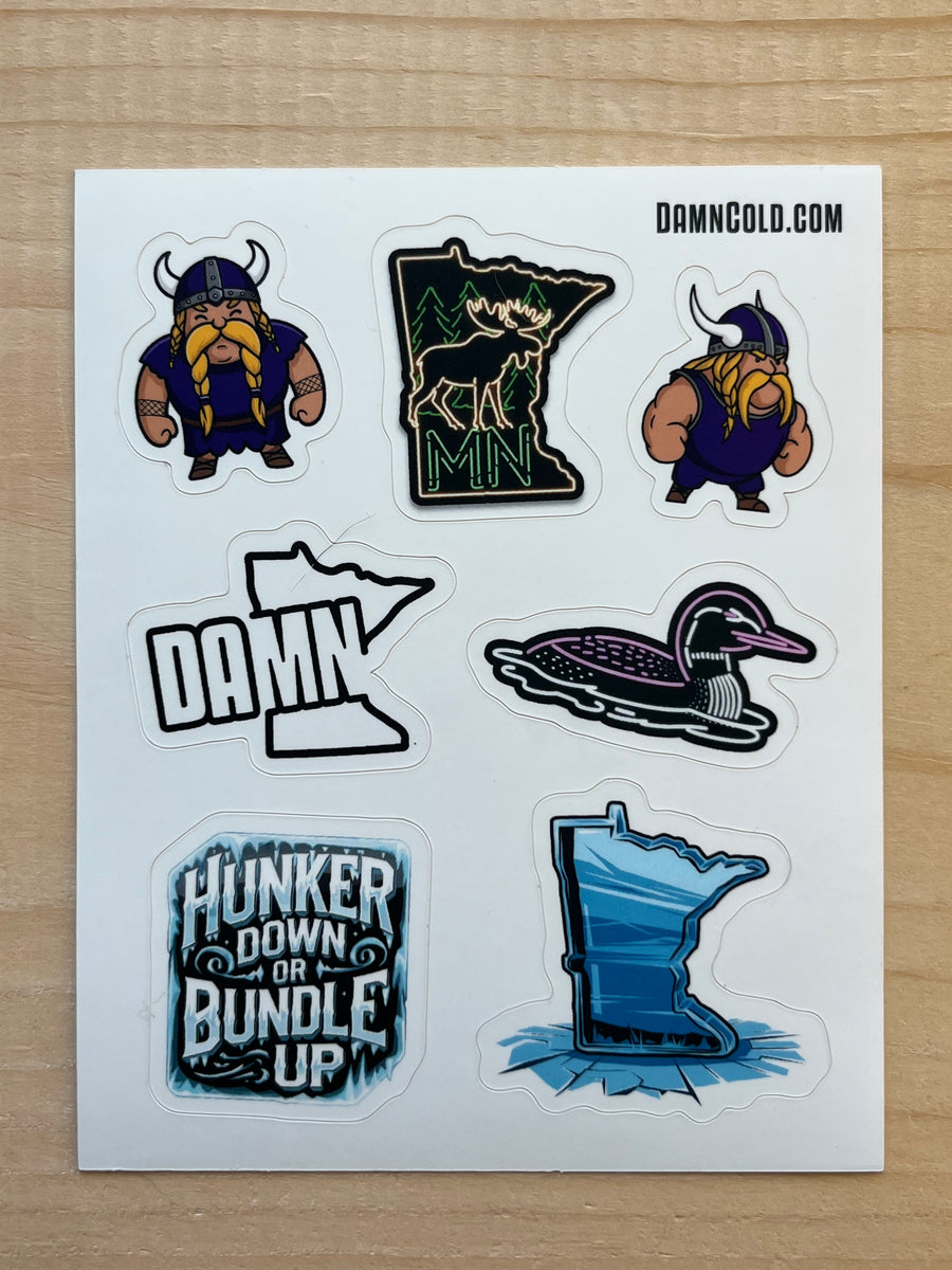 Minnesota Sticker Pack 1