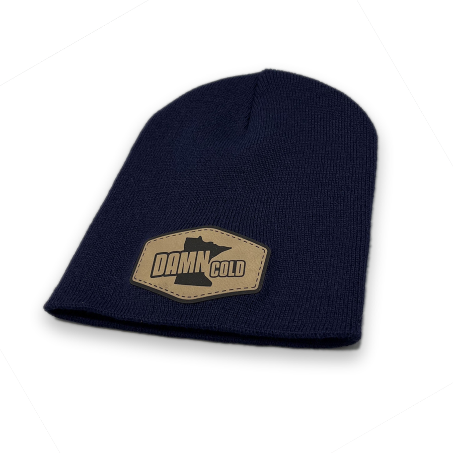 Damn Cold Navy Beanie